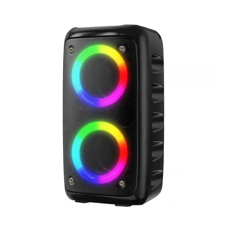 Caixa de som Bluetooth Potente Multimídia com LED RGB Subwoofer TWS Estéreo sem fio XDG-96